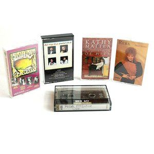 CASSETTE TAPE Bundle Reba McEntire Kathy Mattea Oak Ridge Boys etc...